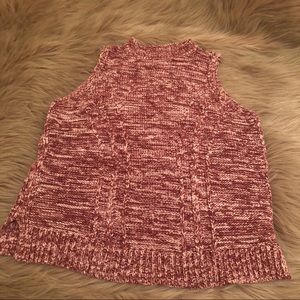 Cranberry Loft sweater tank